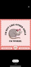 I am NOT like the other girls