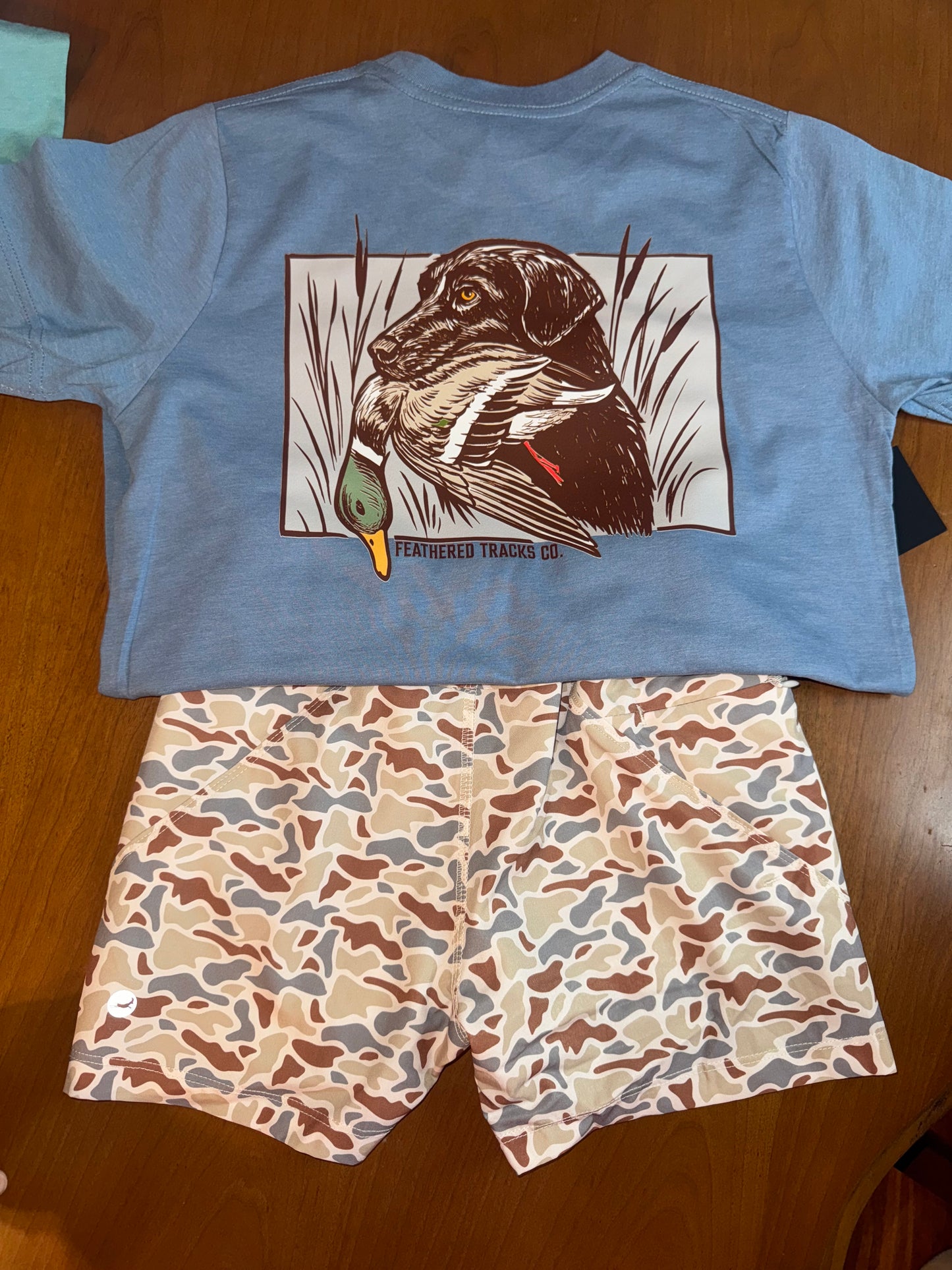 Mallard with Black Lab - TEE