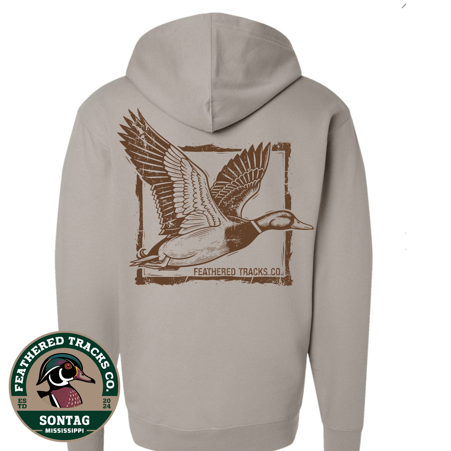 Vintage Duck Hunting Hoodie