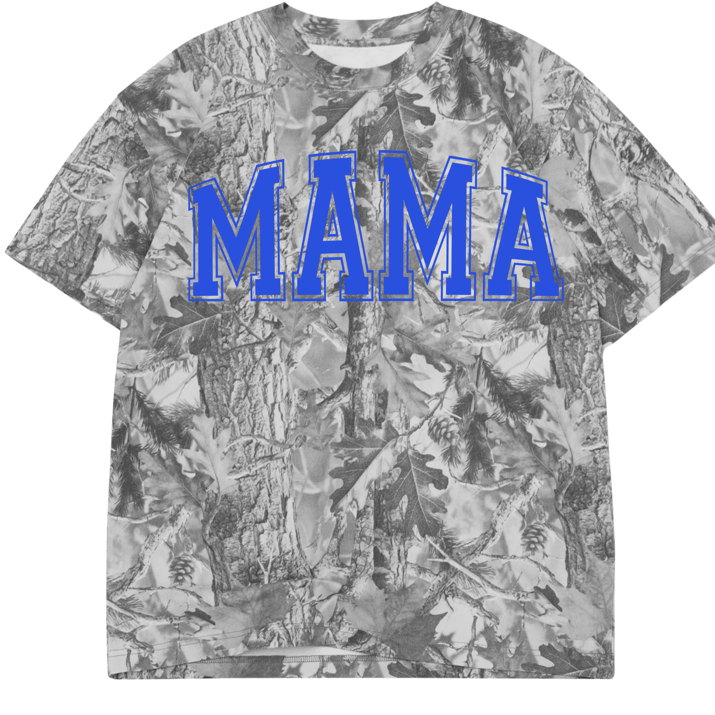 Mama - Grey Washed Tee