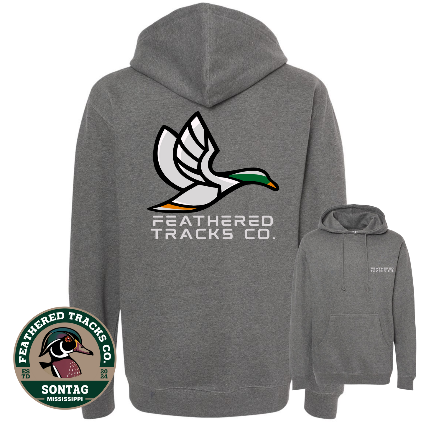 Geo Duck Hoodie