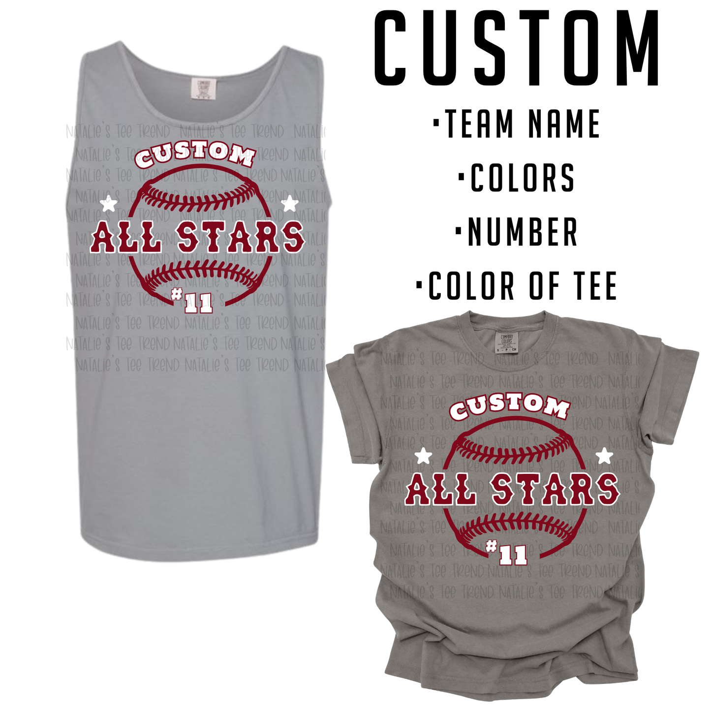 CUSTOM ALL STAR TEE