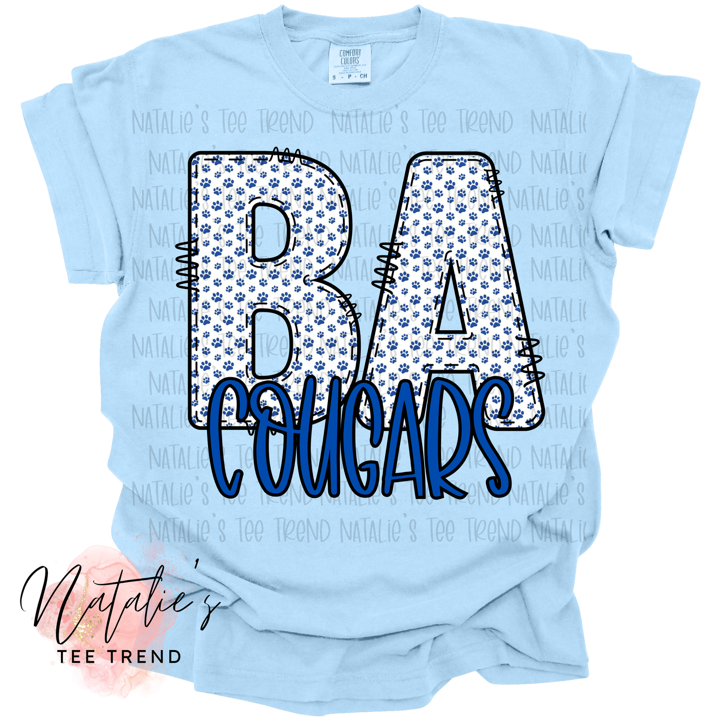BA COUGARS - Doodle Alpha
