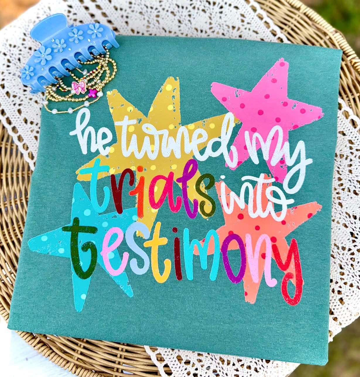 He turned my trials into testimony - DP