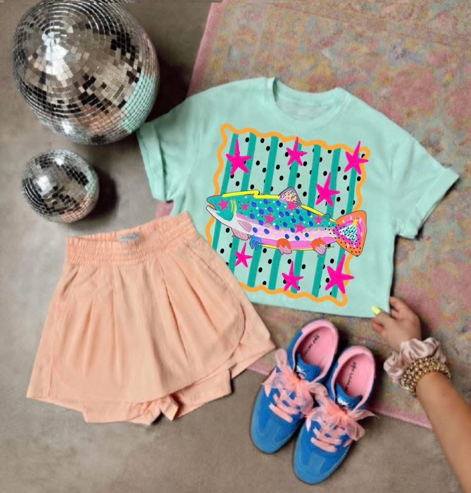 Preppy Fish With Stars
