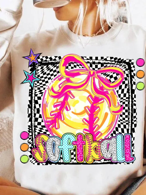 Softball Retro Tee