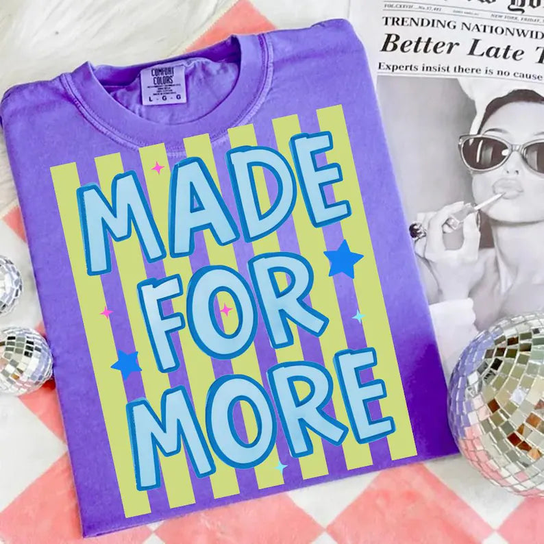 Made for More - Put Color Choice at Checkout Box