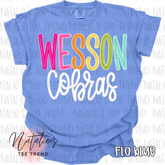 Wesson Cobras   - Color Pop