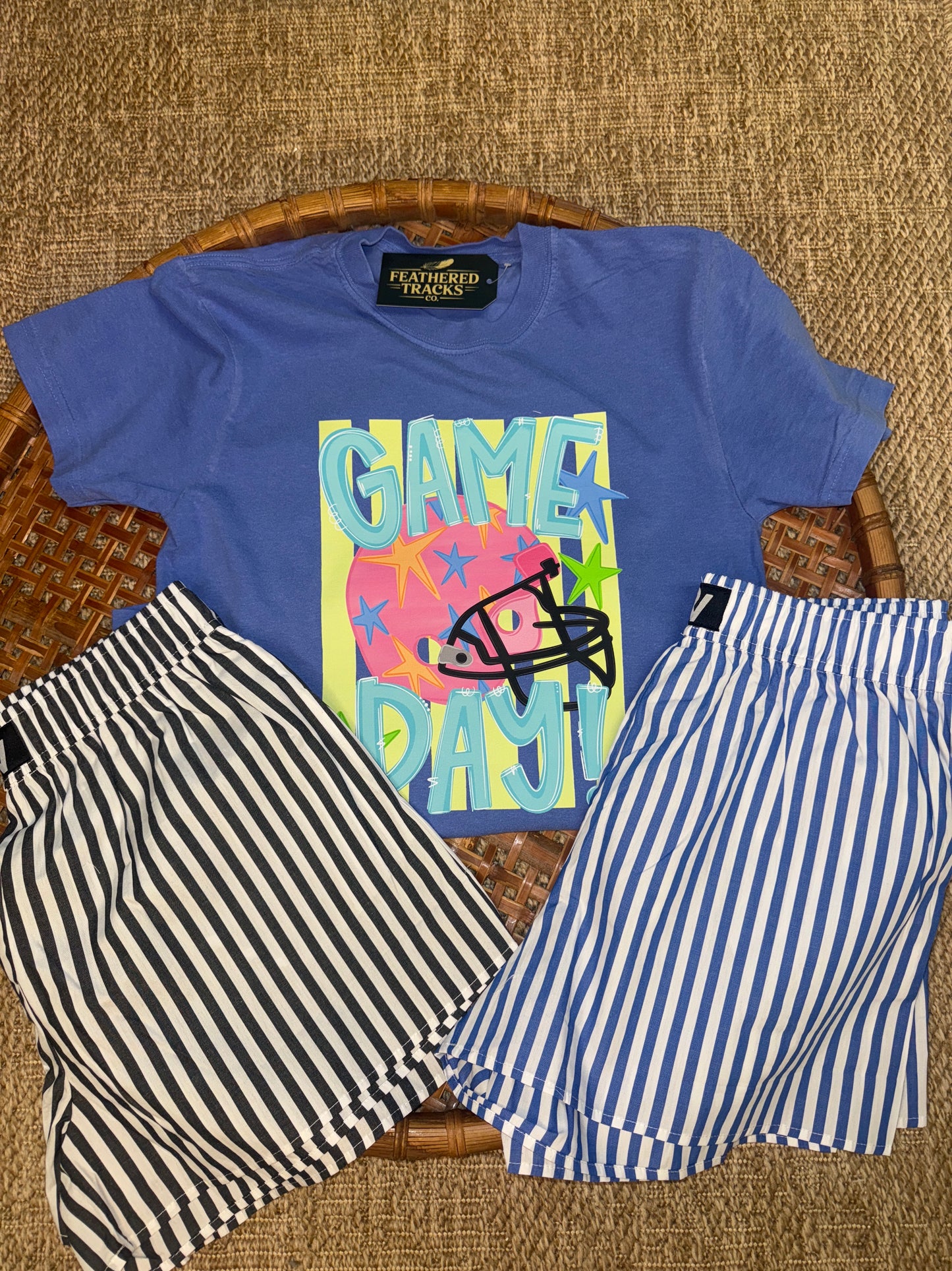 Game Day Star Helmet Tee