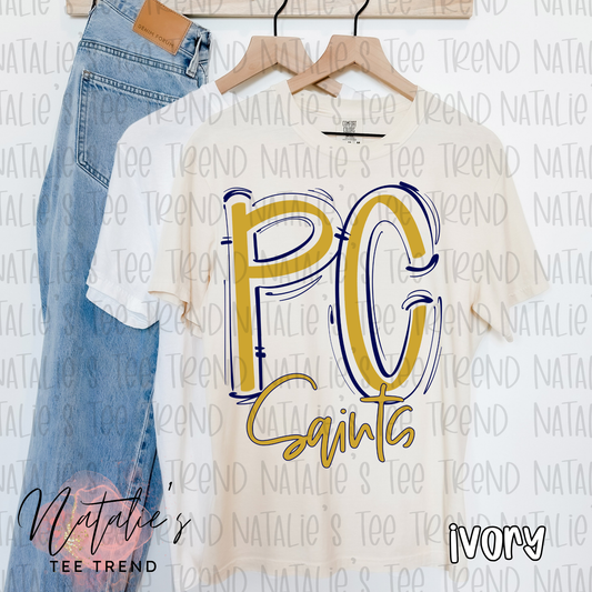 PC Saints - Spaced Out Initial