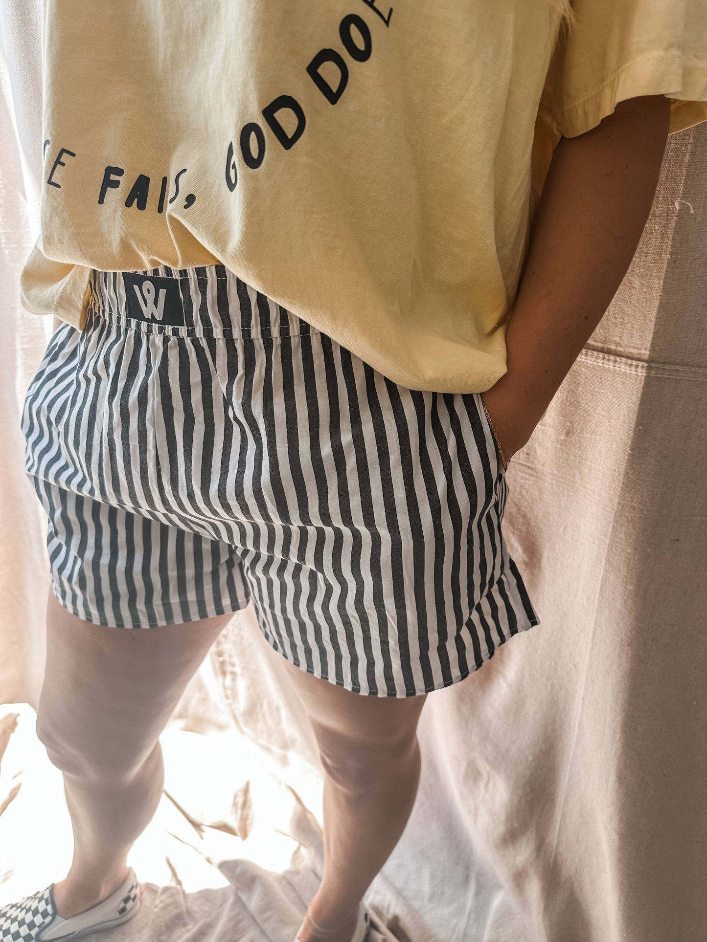 Striped Boxer Shorts – Gameday & Everyday Lounge Shorts