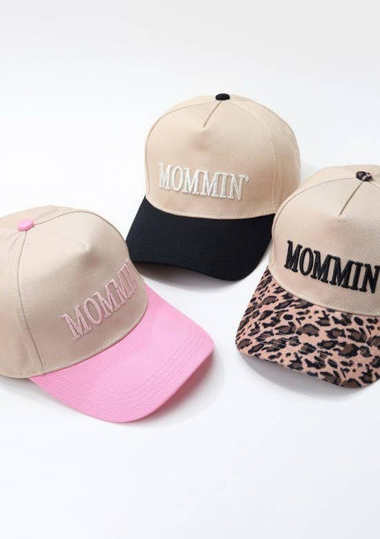 MOMMIN Embroidered Trucker Hat - Vintage Style | 40HW749