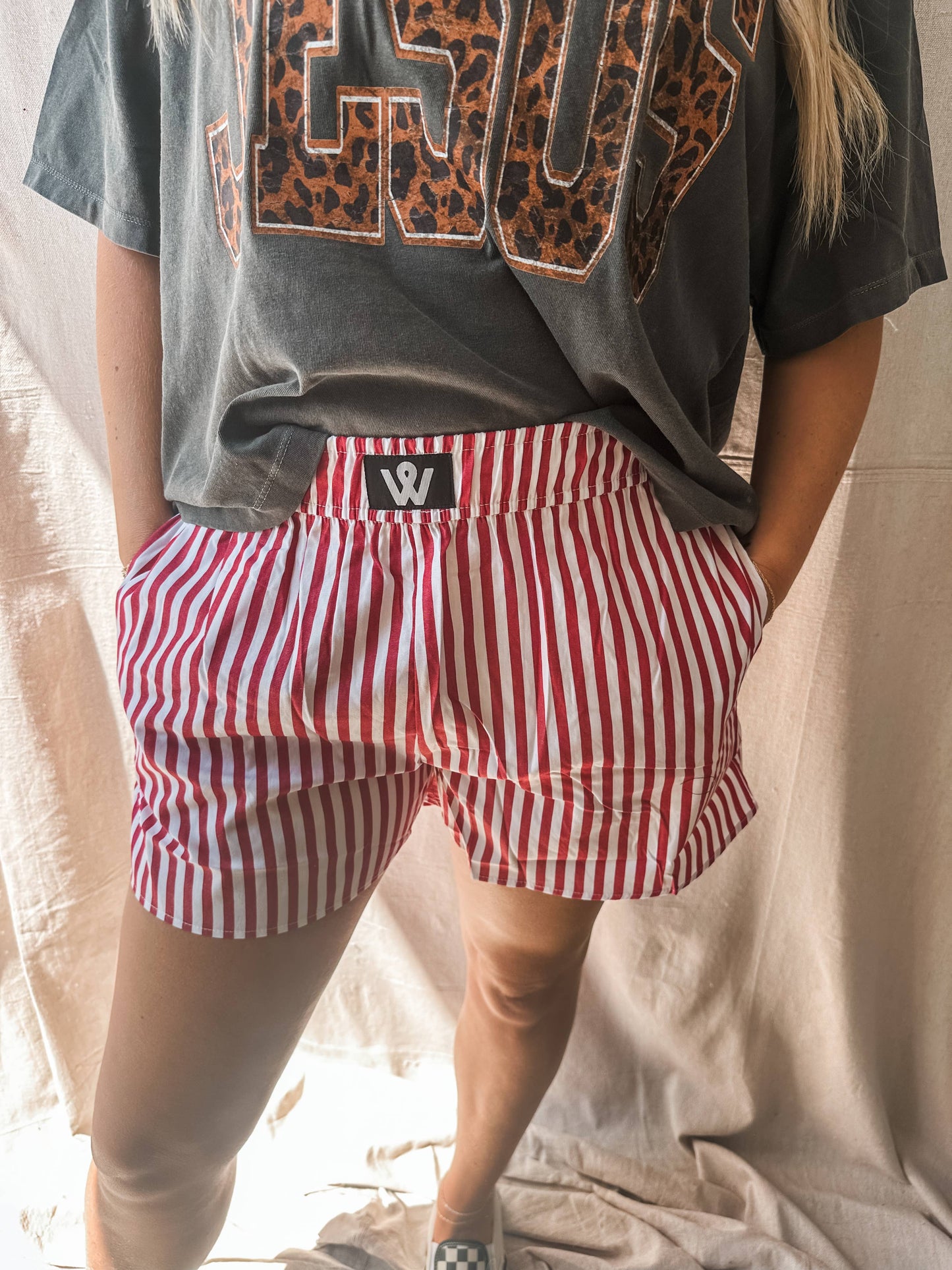 Striped Boxer Shorts – Gameday & Everyday Lounge Shorts