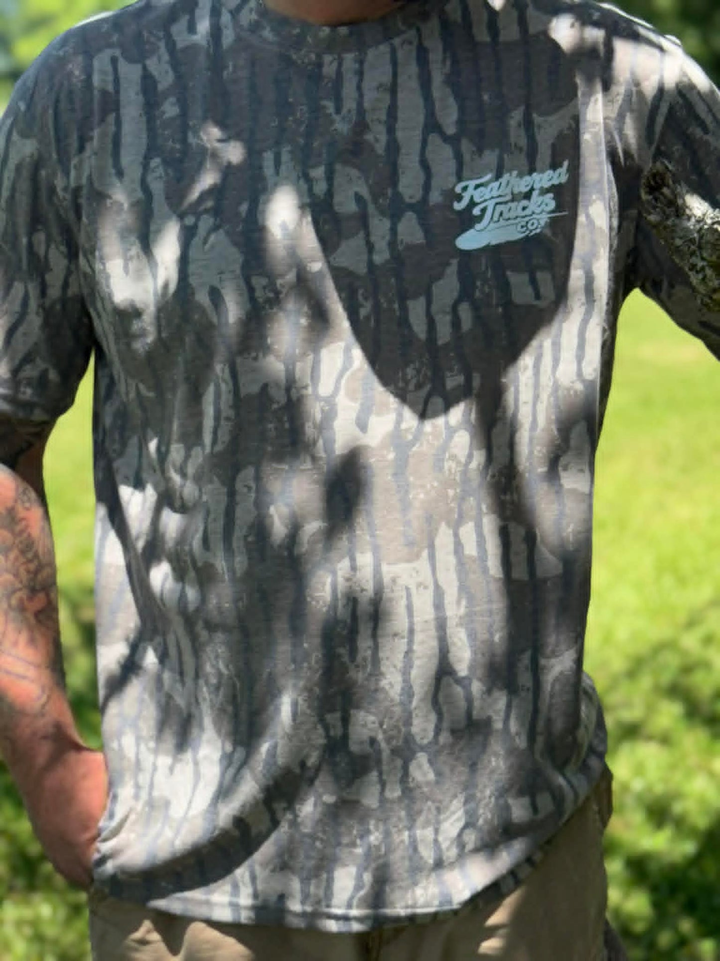 Lowland Camo Short Sleeve - FTC Logo