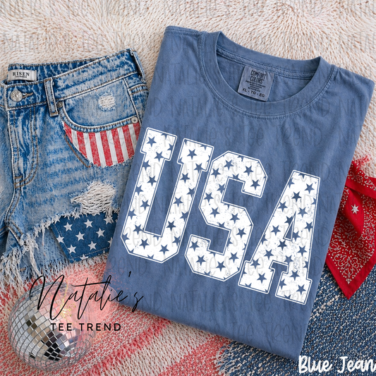 USA - White distressed