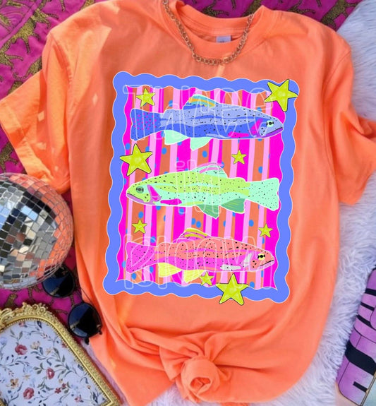 Neon Preppy Fish