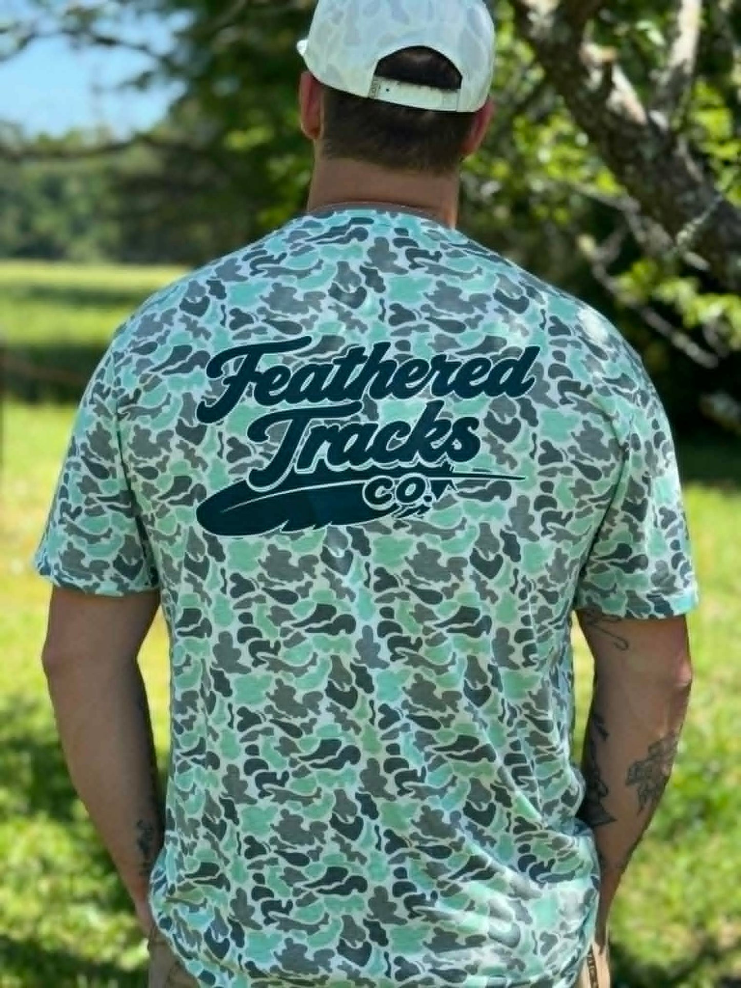 Coastal Camo Short Sleeve - FTC LOGO