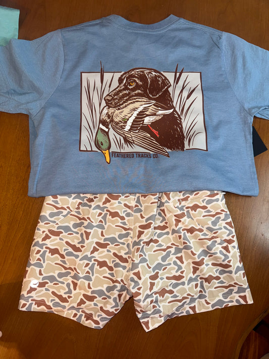 Mallard with Black Lab - TEE