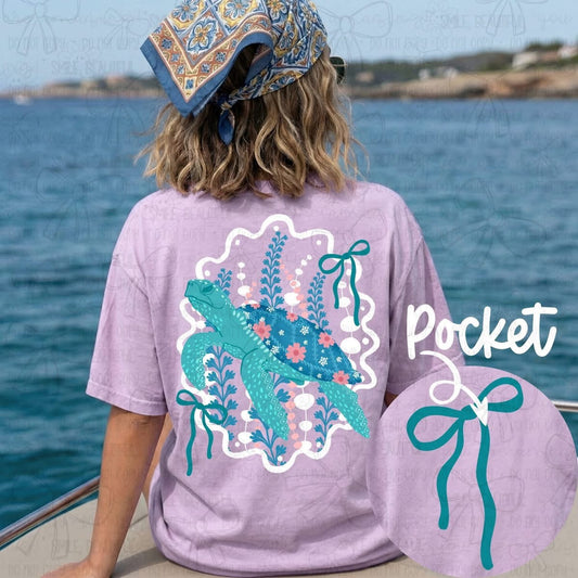 Preppy Sea Turtle