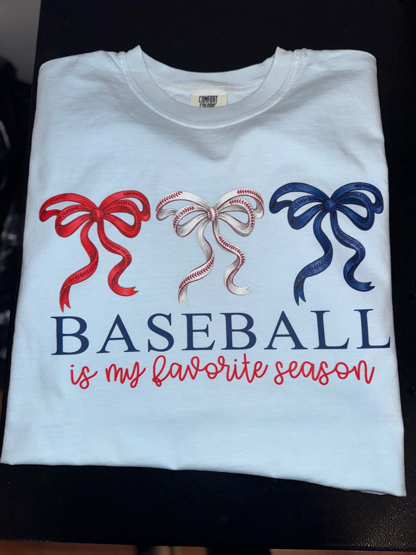 Baseball is my favorite season