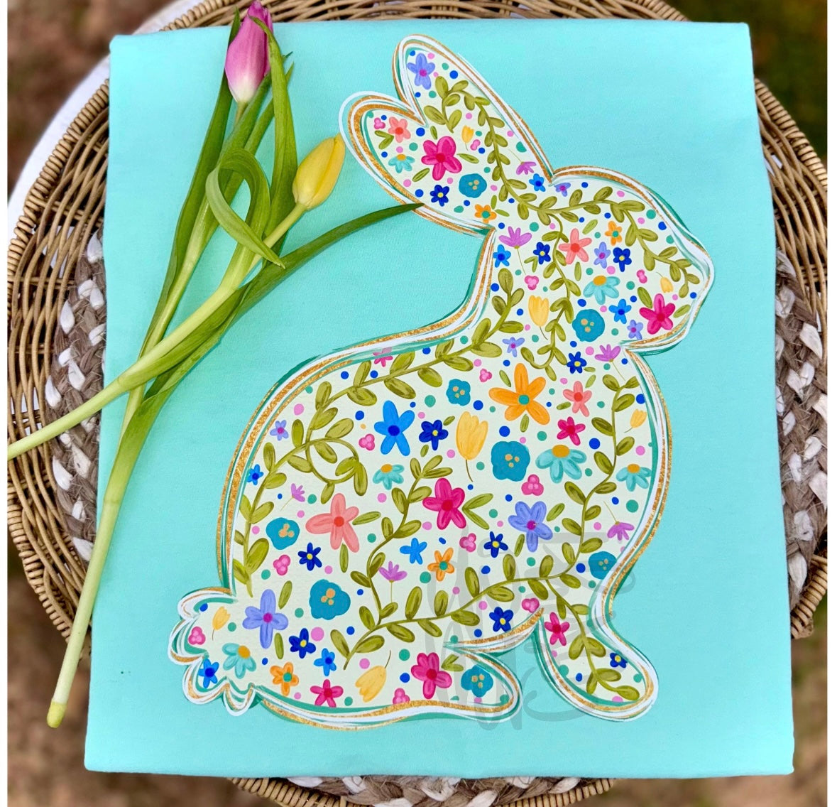 Floral Bunny