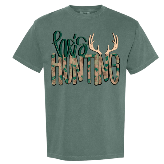 He’s Hunting Tee