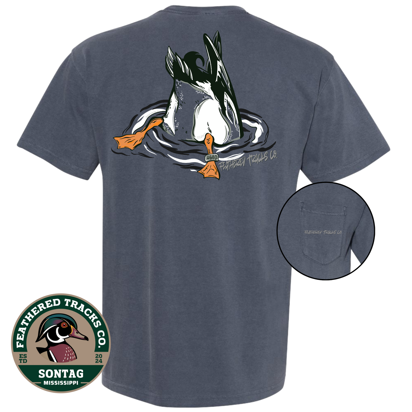 Diving Duck with Band