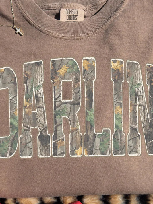 Camo Darlin’  - put color of top in note at checkout
