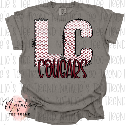 LC COUGARS - Doodle Alpha