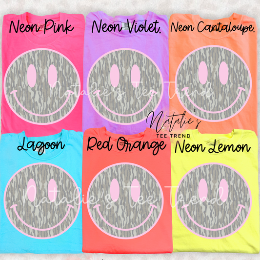 Camo Smiley (Put Color At Checkout Box)