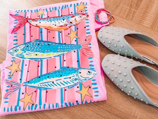Preppy Fish with Frame