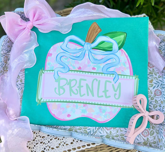 Custom Apple Name Plate