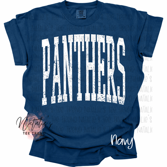 Panthers - Tall & Distressed