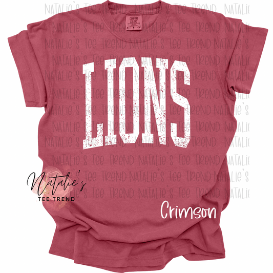 Lions - Tall & Distressed