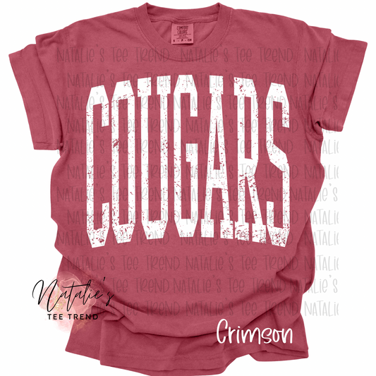 Cougars - Tall & Distressed