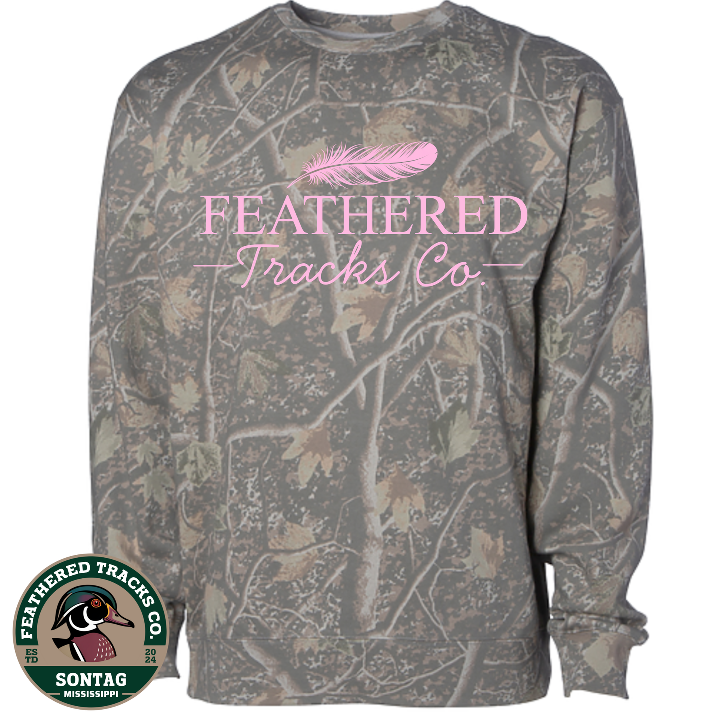 Custom Camo Sweatshirt