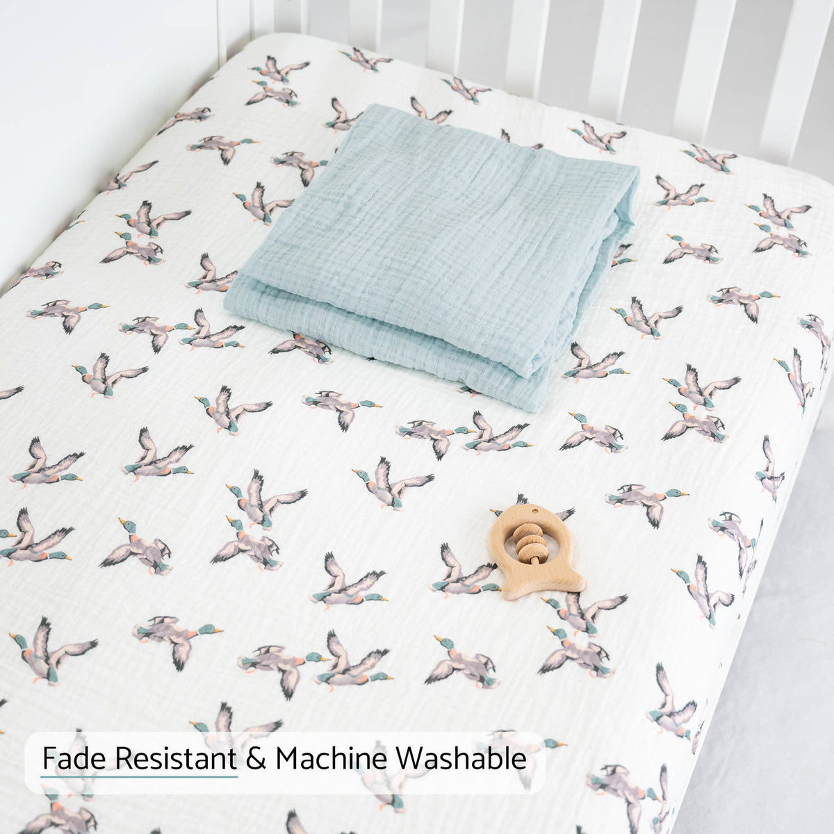 Quacking Up Crib Sheet