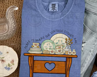 Home is Where the Vintage dishes are