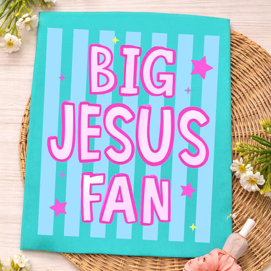 Big Jesus Fan  - Put Color Choice at Checkout Box