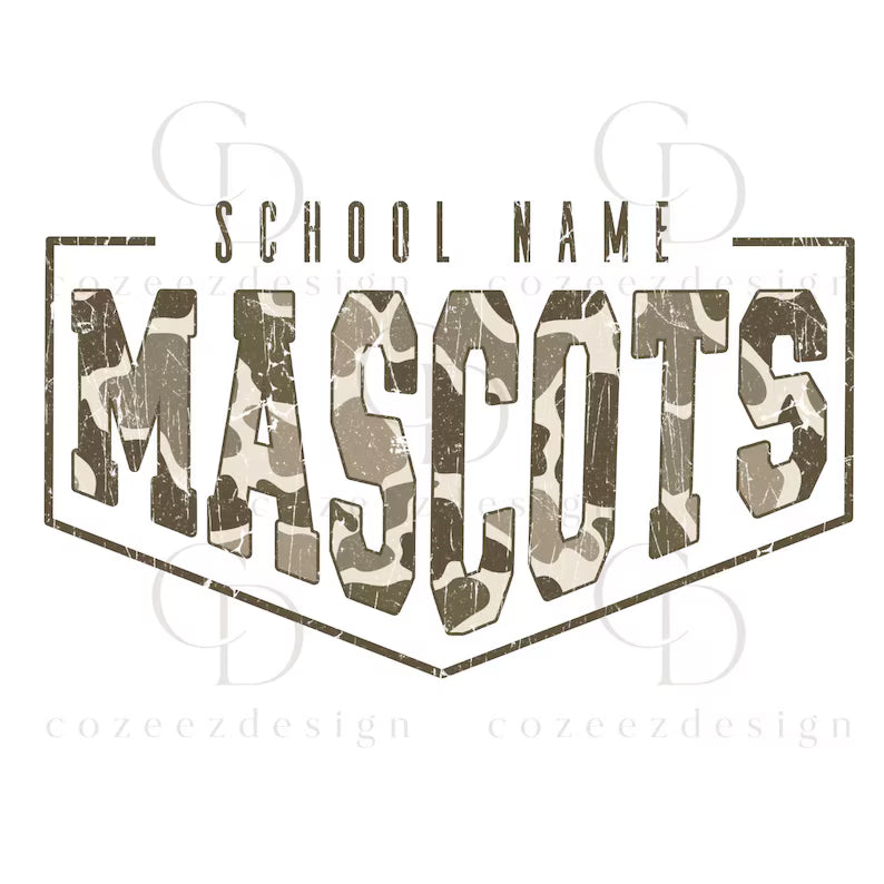 Camo - Custom School